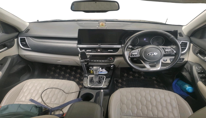 2019 KIA SELTOS HTX IVT 1.5 PETROL, Petrol, Automatic, 85,682 km, interior
