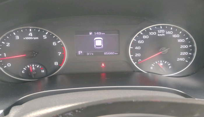 2019 KIA SELTOS HTX IVT 1.5 PETROL, Petrol, Automatic, 85,682 km, interior