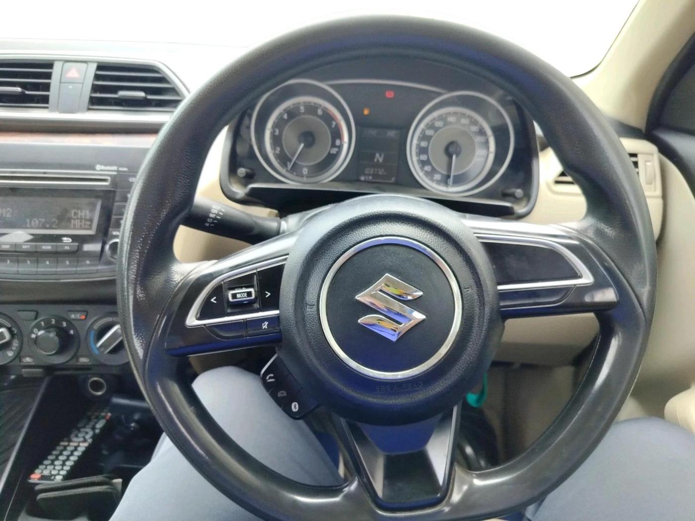 2017 Maruti Dzire VXI AMT, Petrol, Automatic, 1,03,772 km, interior