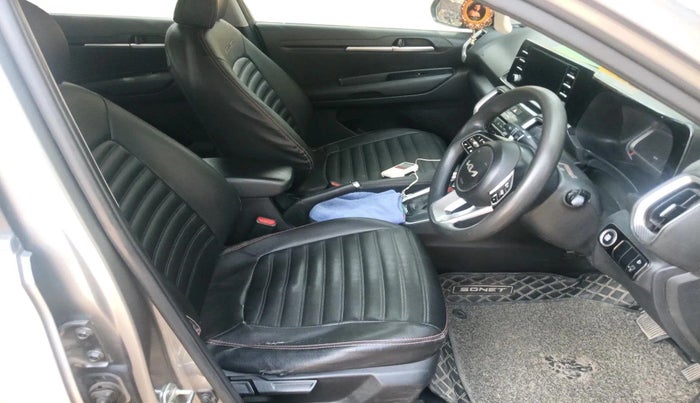 2021 KIA SONET HTK PLUS 1.5 AT, Diesel, Automatic, 1,03,817 km, interior