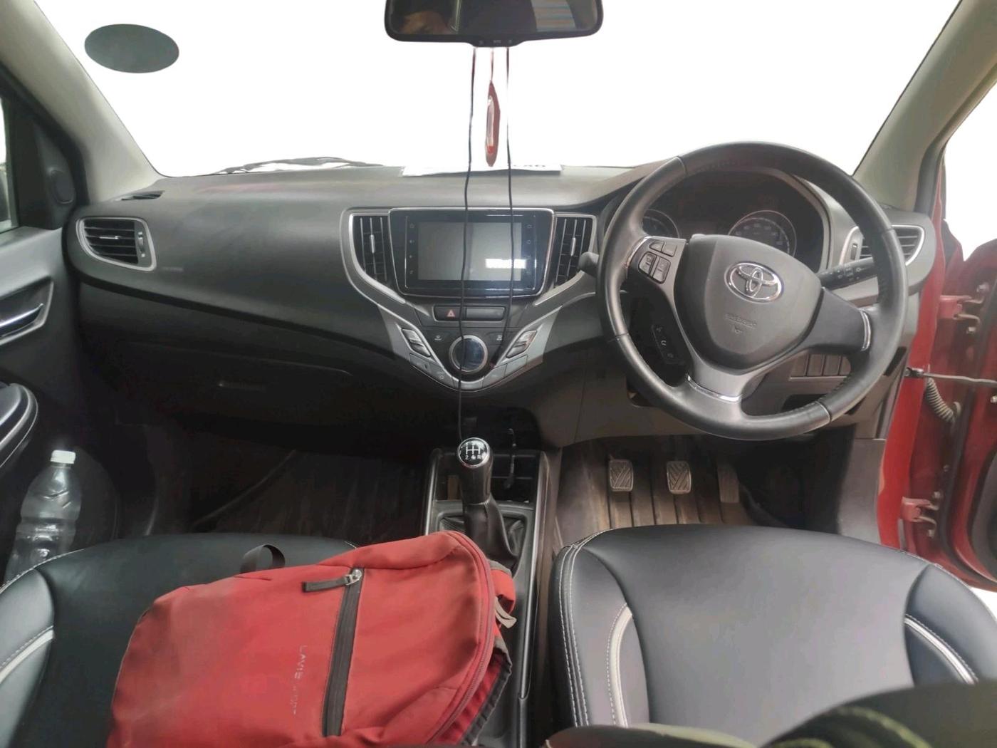 2019 Toyota Glanza V, Petrol, Manual, 25,226 km, interior