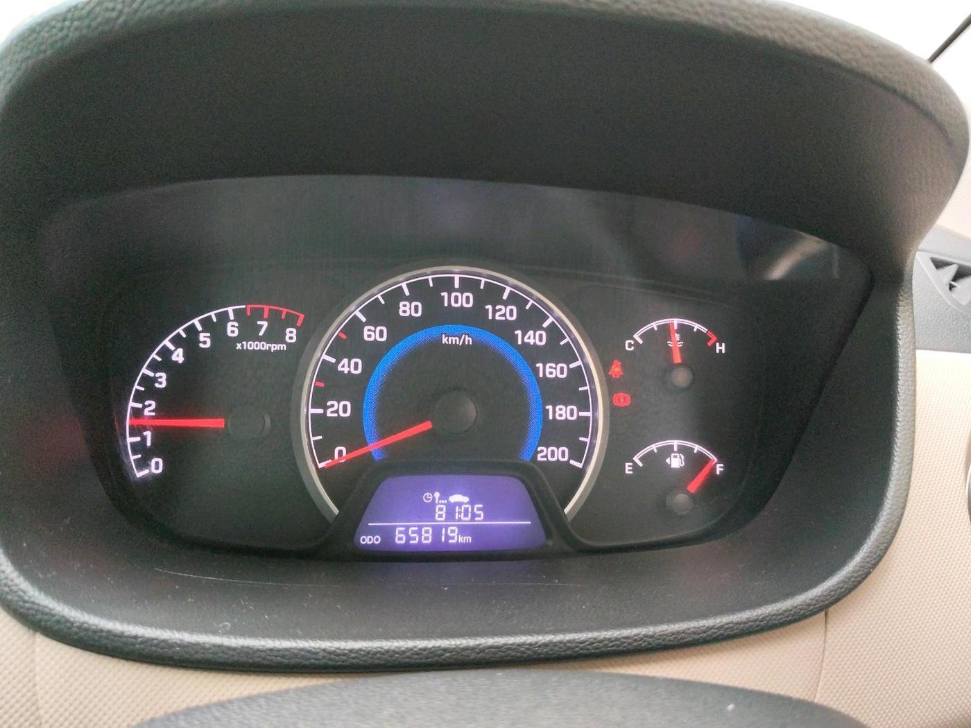2018 Hyundai Grand i10 MAGNA 1.2 KAPPA VTVT, Petrol, Manual, 65,819 km, interior