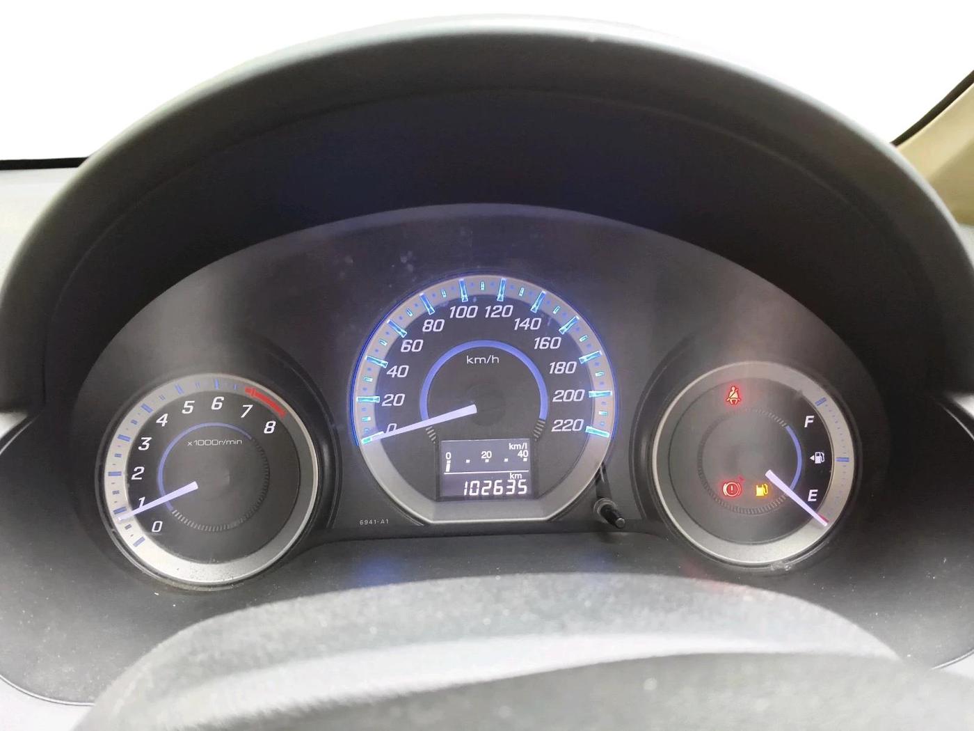 2012 Honda City 1.5L I-VTEC S MT, Petrol, Manual, 1,02,635 km, interior