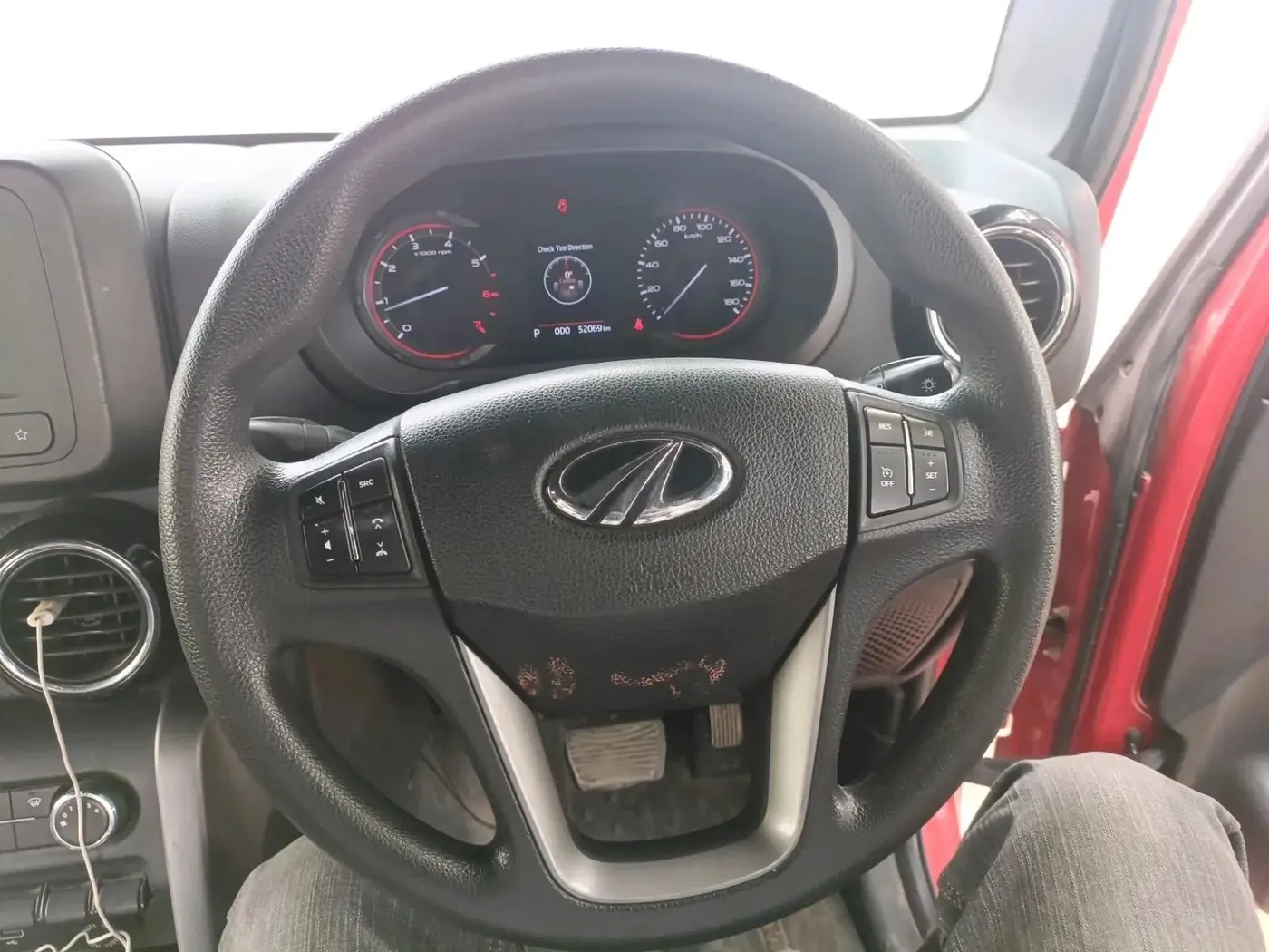 2020 Mahindra Thar LX  P 4WD AT CONVERTIBLE, Petrol, Automatic, 52,069 km, interior