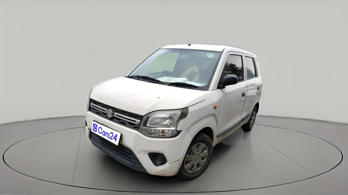 2019 Maruti New Wagon-R LXI CNG (O) 1.0, CNG, Manual, 2,46,139 km, exterior