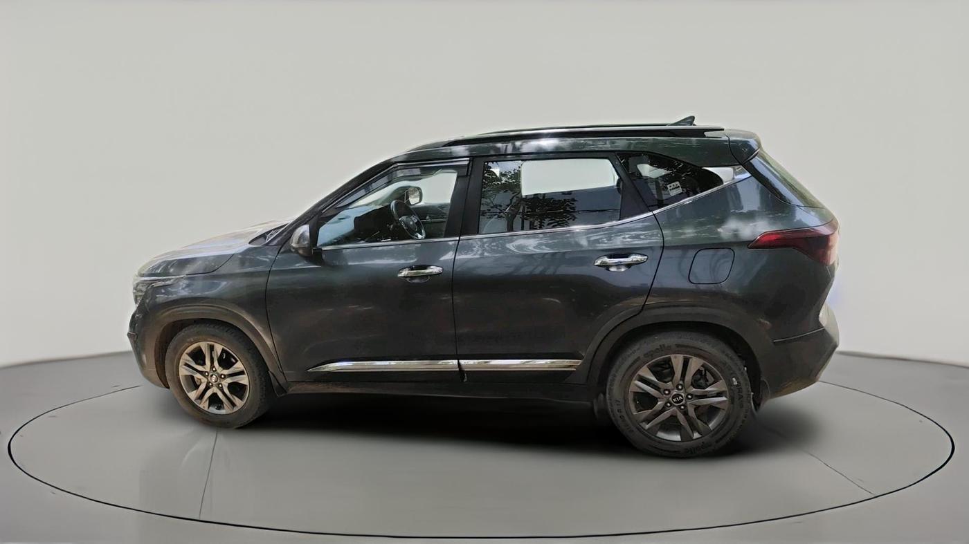 2020 KIA SELTOS HTX IVT 1.5 PETROL, Petrol, Automatic, 1,21,493 km, exterior