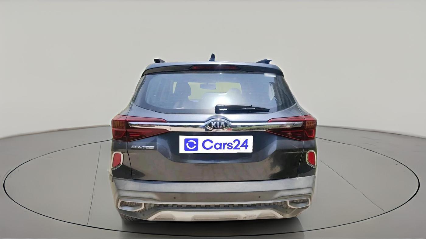 2020 KIA SELTOS HTX IVT 1.5 PETROL, Petrol, Automatic, 1,21,493 km, exterior