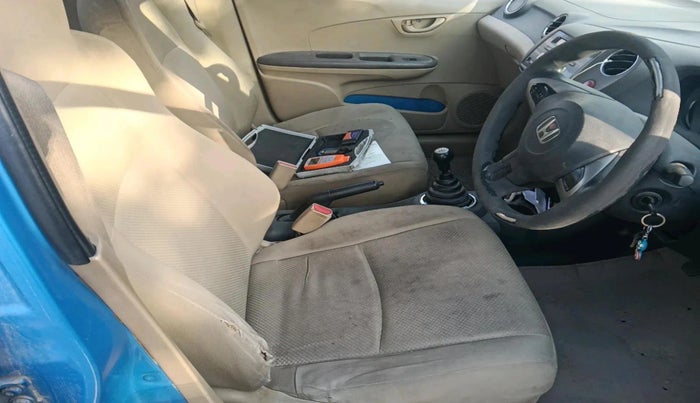 2013 Honda Brio E MT, Petrol, Manual, 1,26,875 km, interior