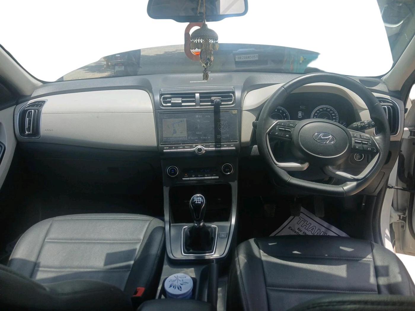 2021 Hyundai Creta SX 1.5 PETROL, Petrol, Manual, 29,644 km, interior