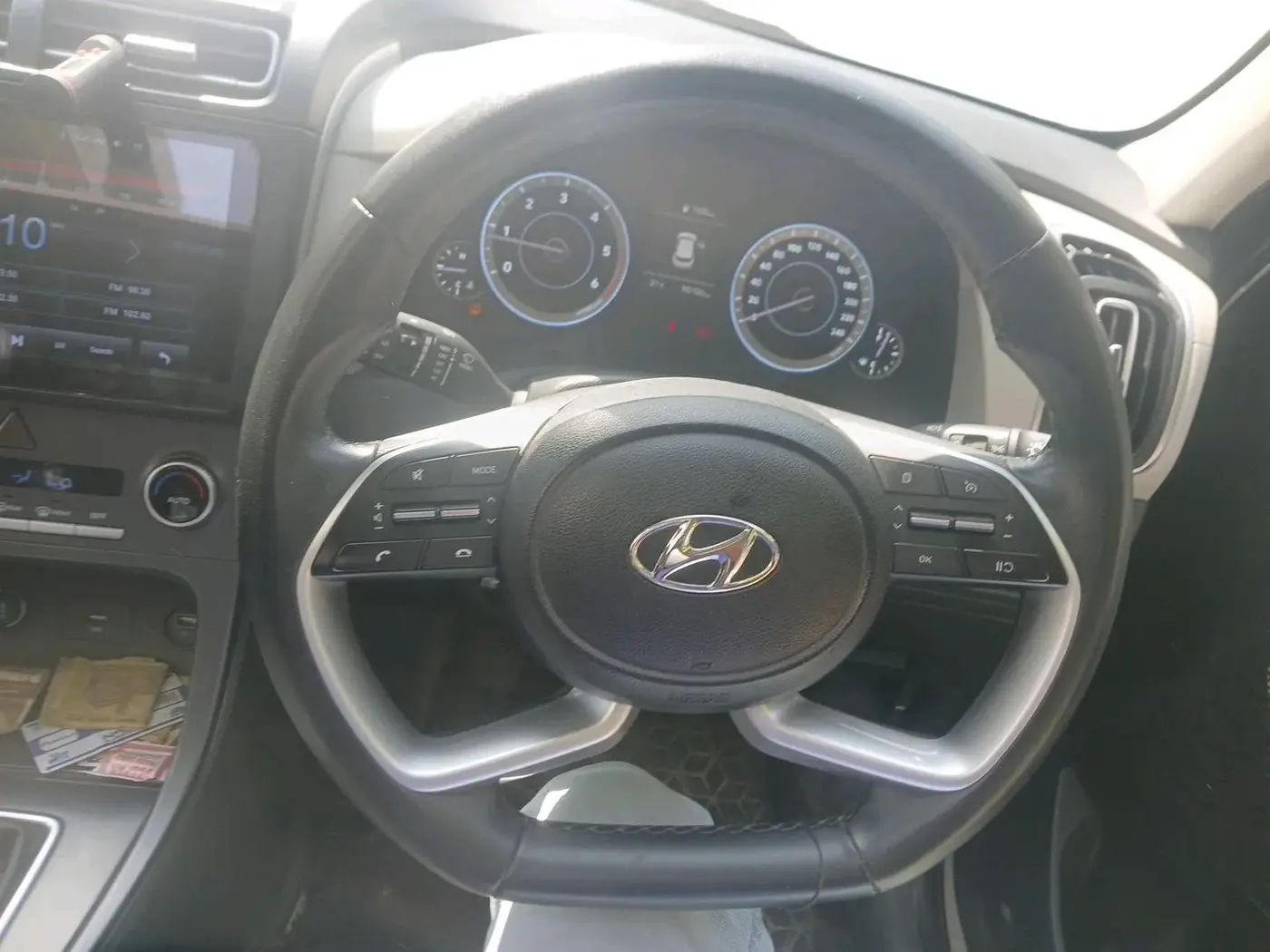 2022 Hyundai Creta SX EXECUTIVE 1.5 DIESEL, Diesel, Manual, 90,187 km, interior
