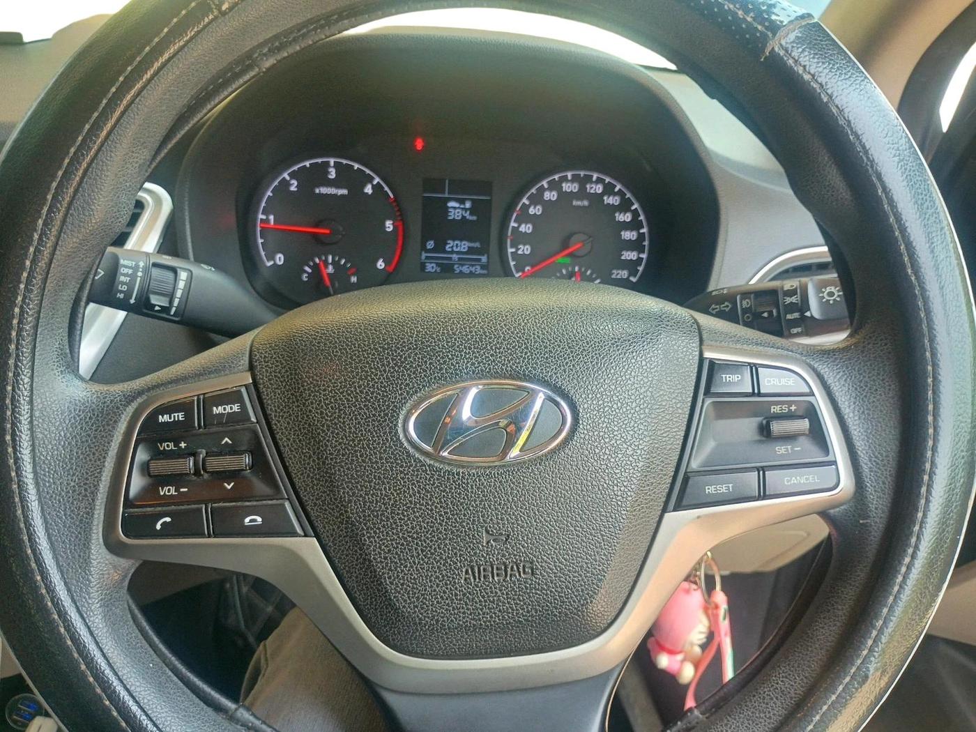 2019 Hyundai Verna 1.4 EX CRDI, Diesel, Manual, 54,643 km, interior