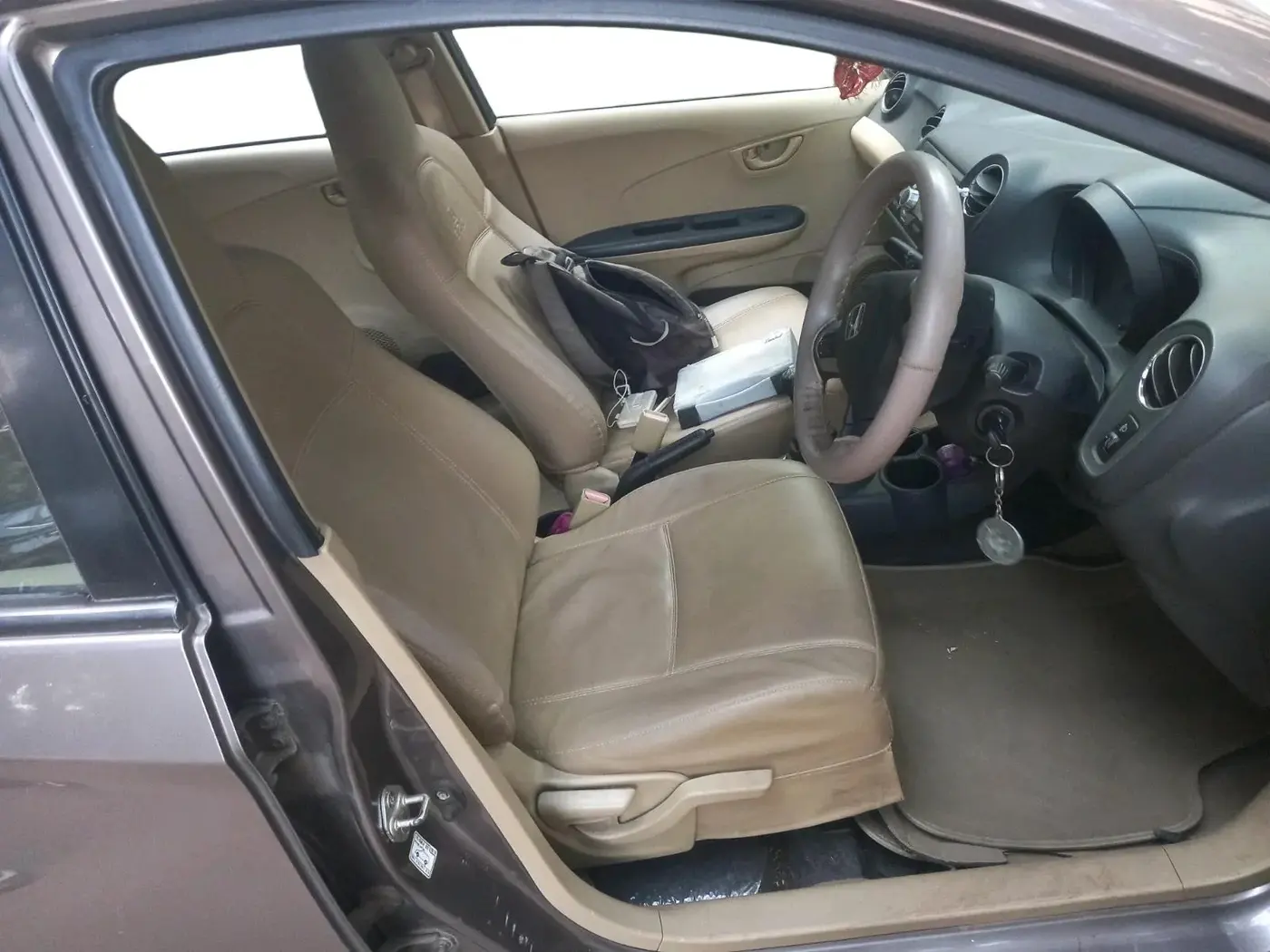 2015 Honda Brio S MT, Petrol, Manual, 27,526 km, interior