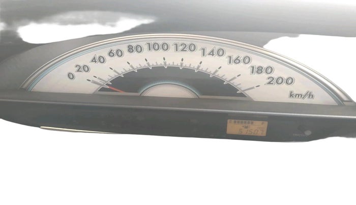 2011 Toyota Etios G, Petrol, Manual, 51,507 km, interior