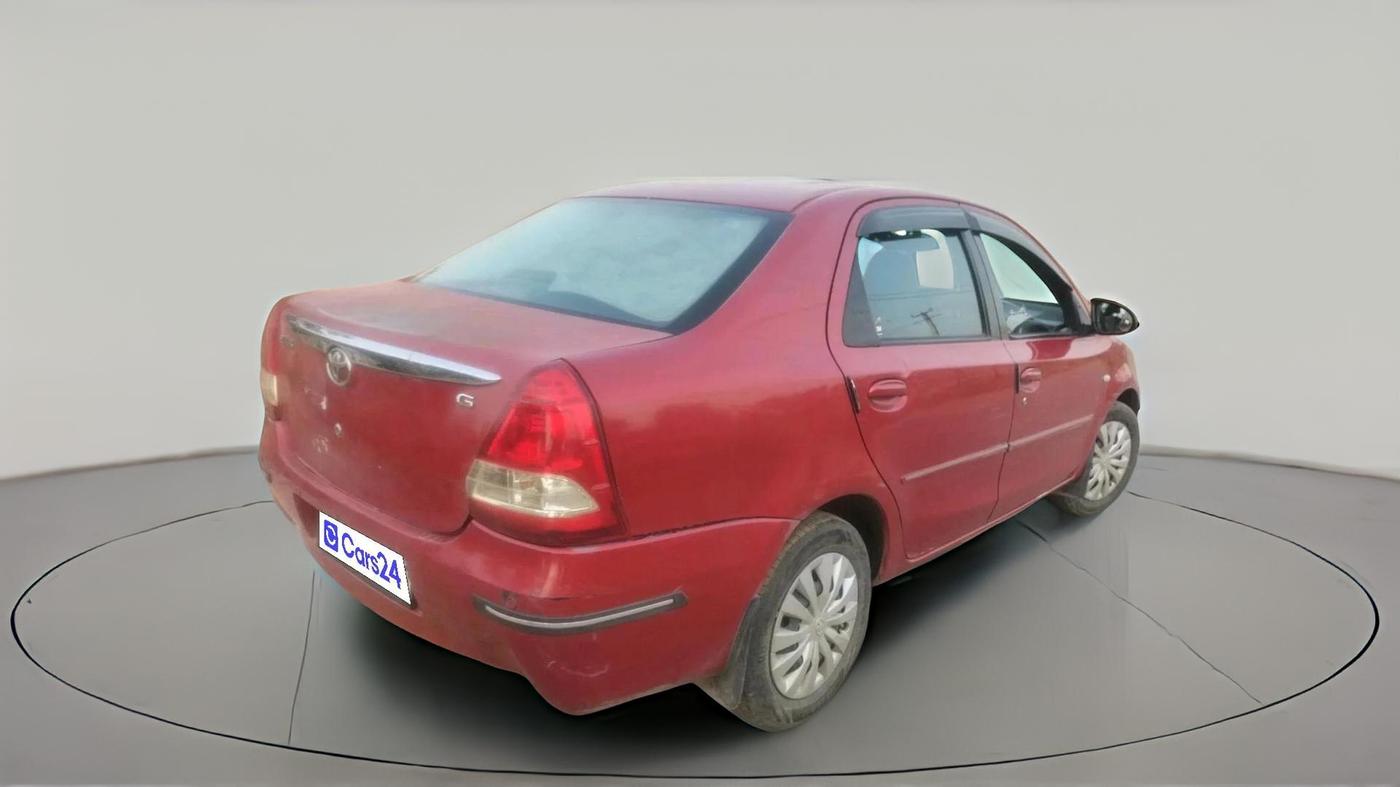2013 Toyota Etios G, CNG, Manual, 1,01,118 km, exterior