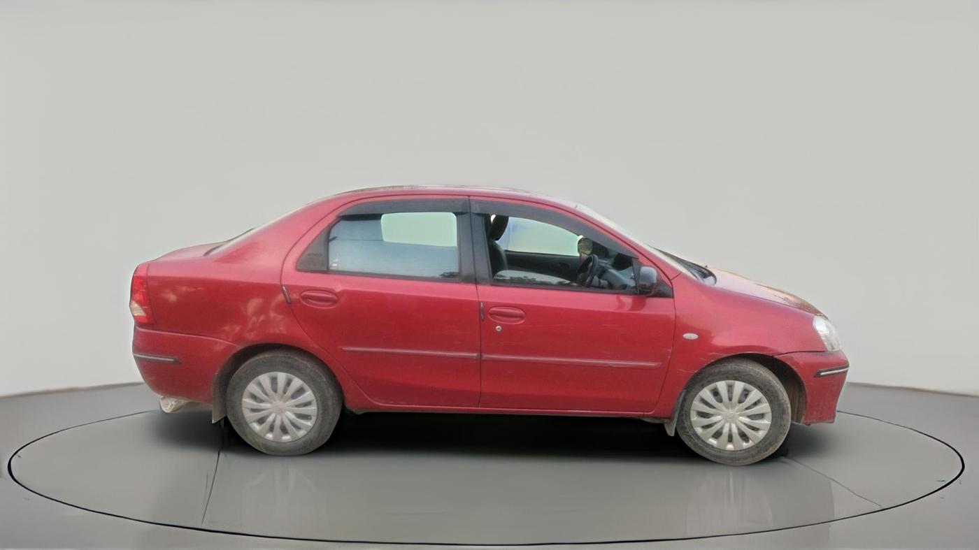 2013 Toyota Etios G, CNG, Manual, 1,01,118 km, exterior