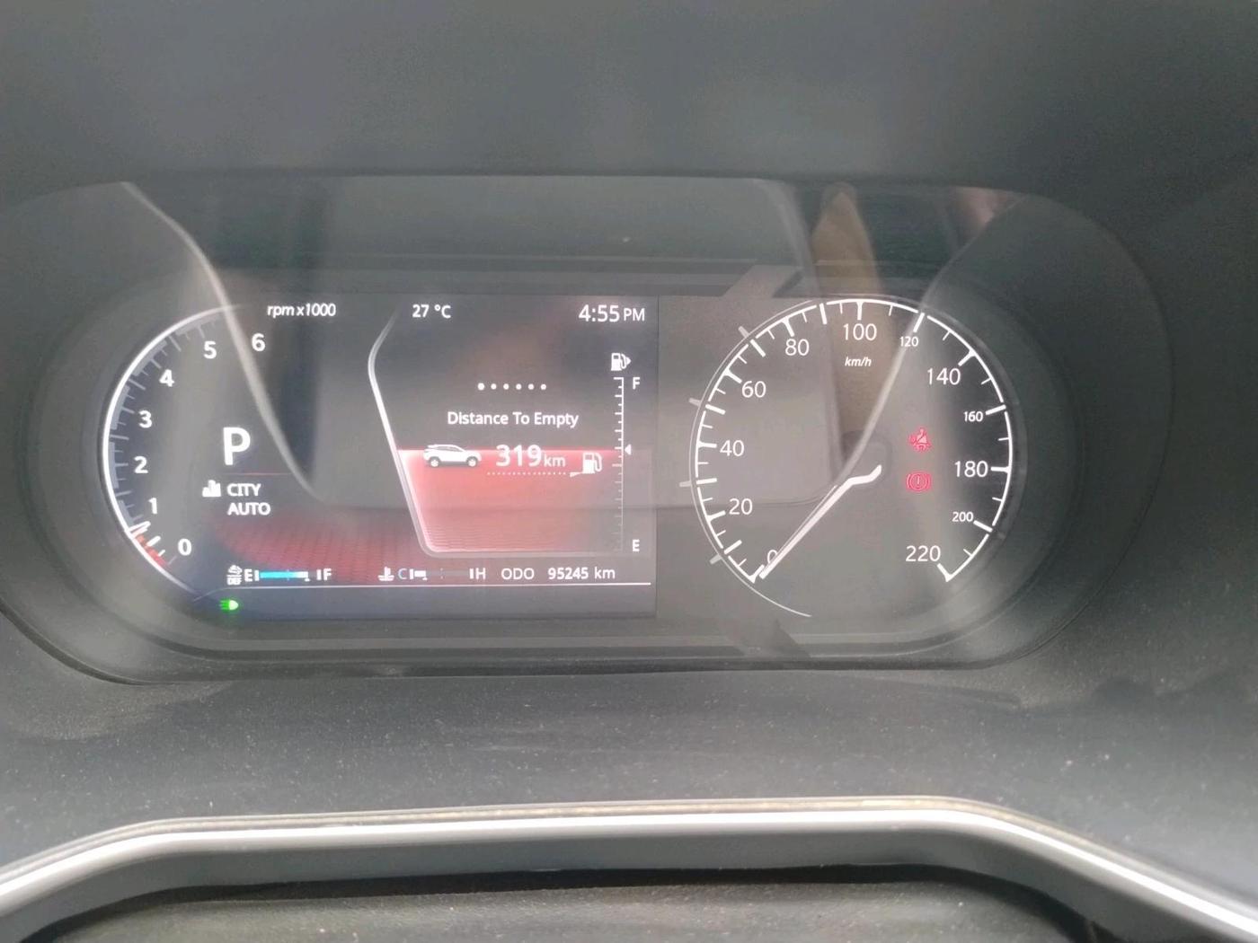 2020 Tata Harrier XZA PLUS 2.0L, Diesel, Automatic, 95,245 km, interior