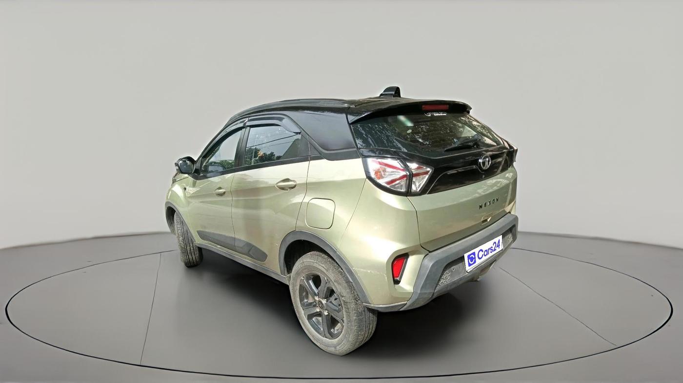 2023 Tata NEXON XZA PLUS LUX SUNROOF KAZIRANGA PETROL, Petrol, Automatic, 78,126 km, exterior