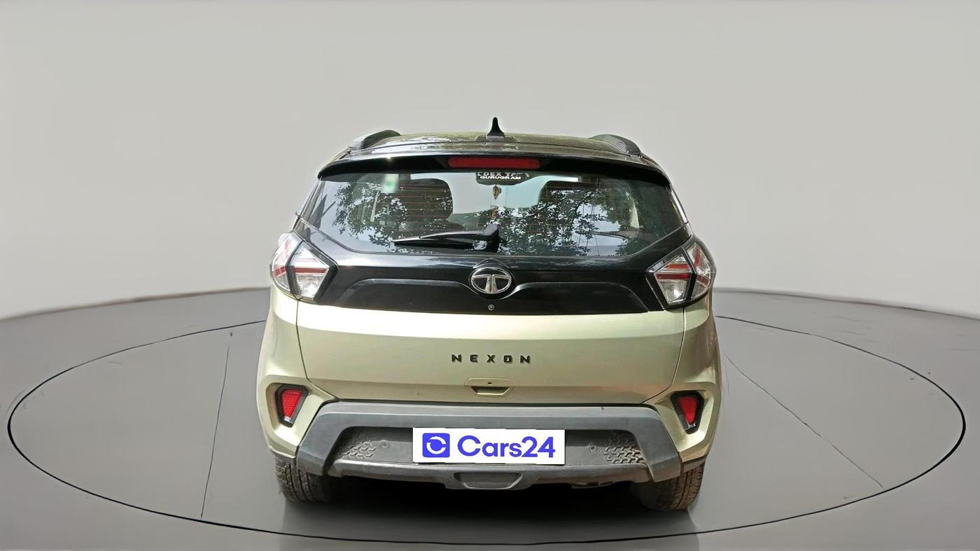2023 Tata NEXON XZA PLUS LUX SUNROOF KAZIRANGA PETROL, Petrol, Automatic, 78,126 km, exterior