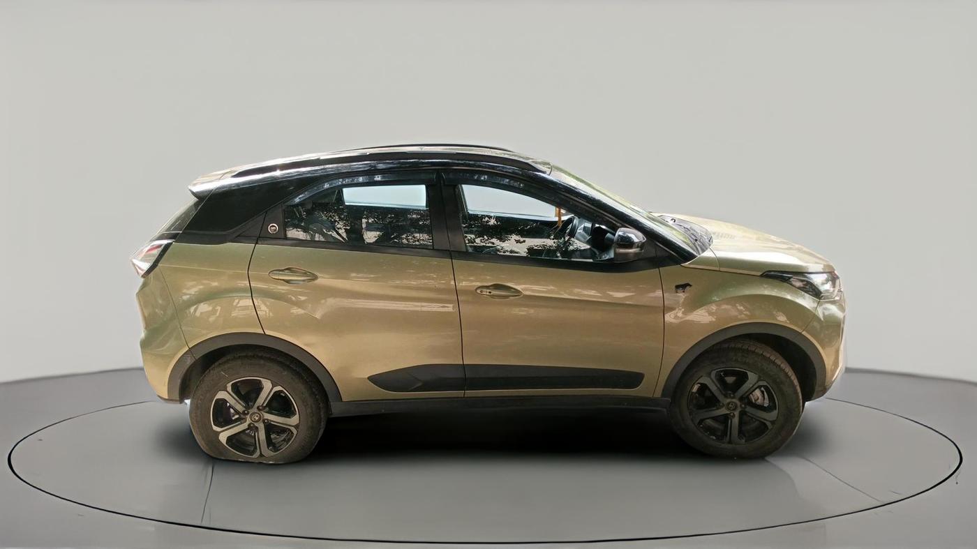 2023 Tata NEXON XZA PLUS LUX SUNROOF KAZIRANGA PETROL, Petrol, Automatic, 78,126 km, exterior