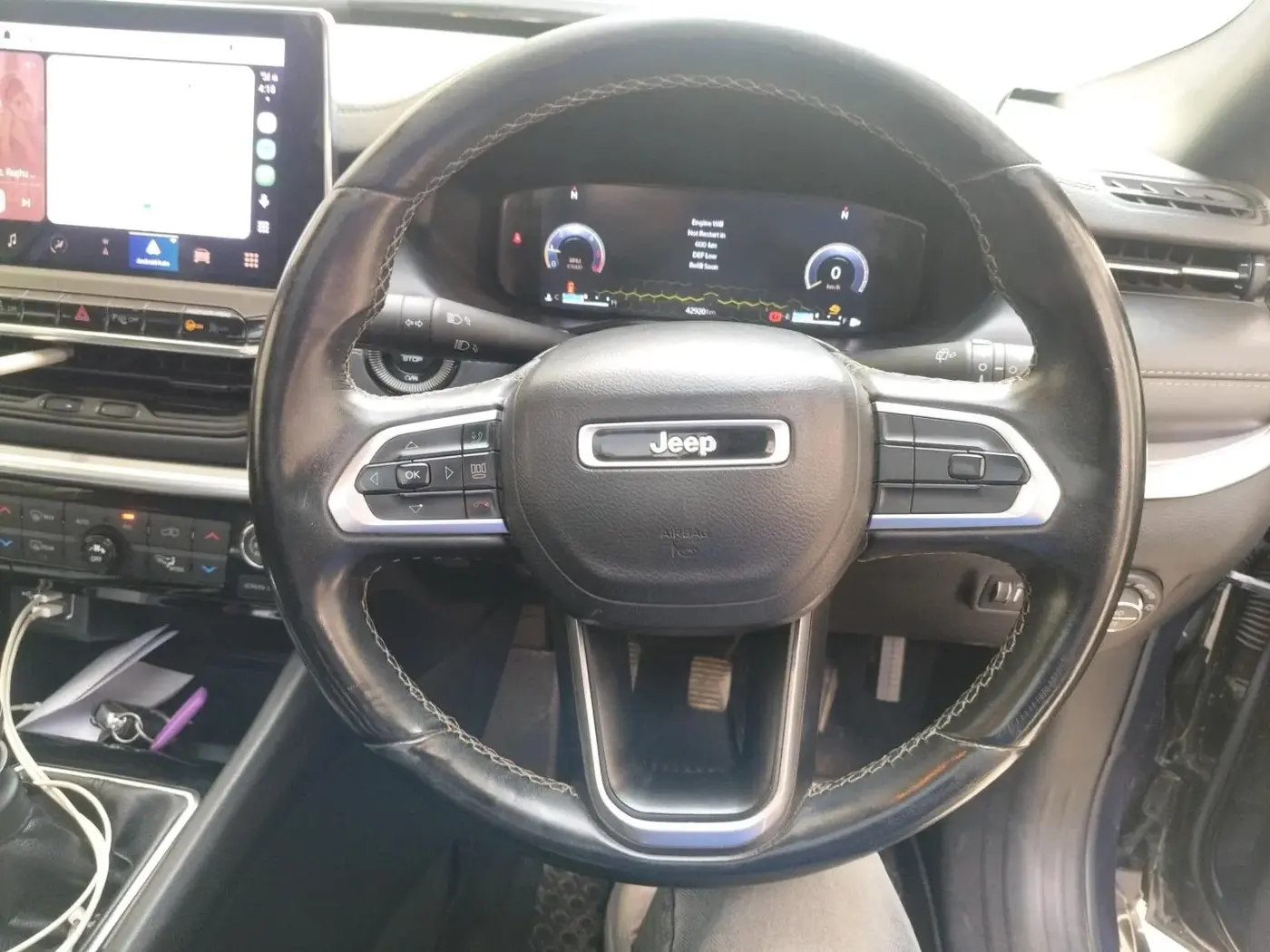2022 Jeep Compass MODEL S (O) 2.0 DIESEL, Diesel, Manual, 42,920 km, interior