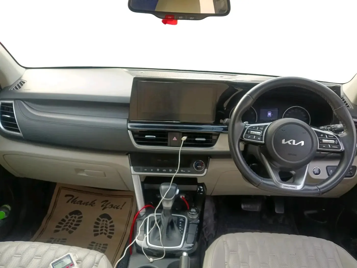 2023 KIA SELTOS  HTX IVT G, Petrol, Automatic, 47,937 km, interior
