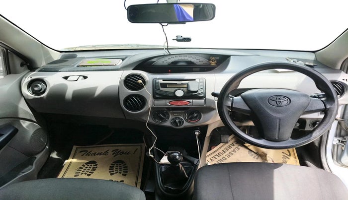 2011 Toyota Etios G, Petrol, Manual, 1,04,545 km, interior