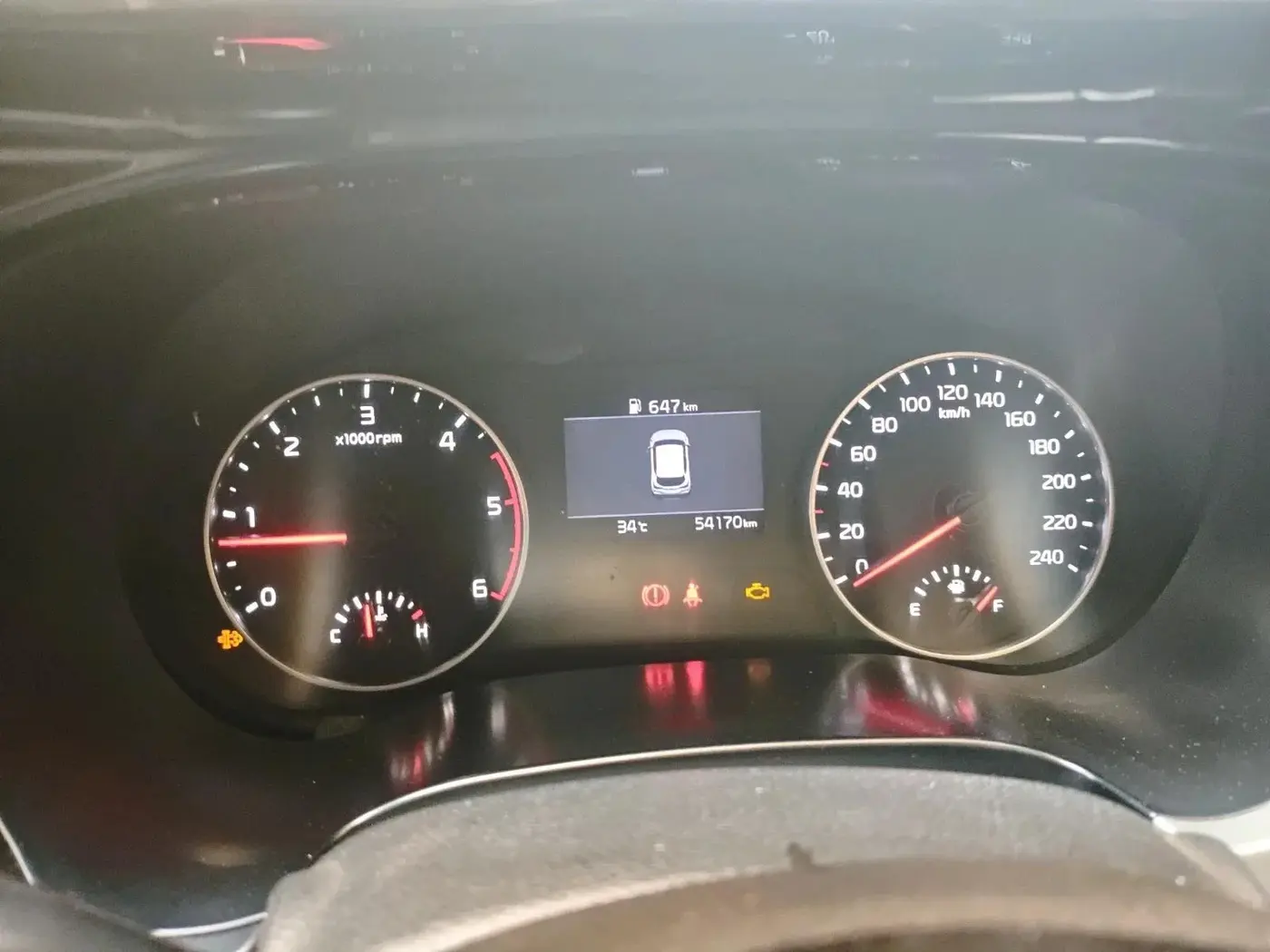 2020 KIA SELTOS HTE 1.5 DIESEL, Diesel, Manual, 54,170 km, interior