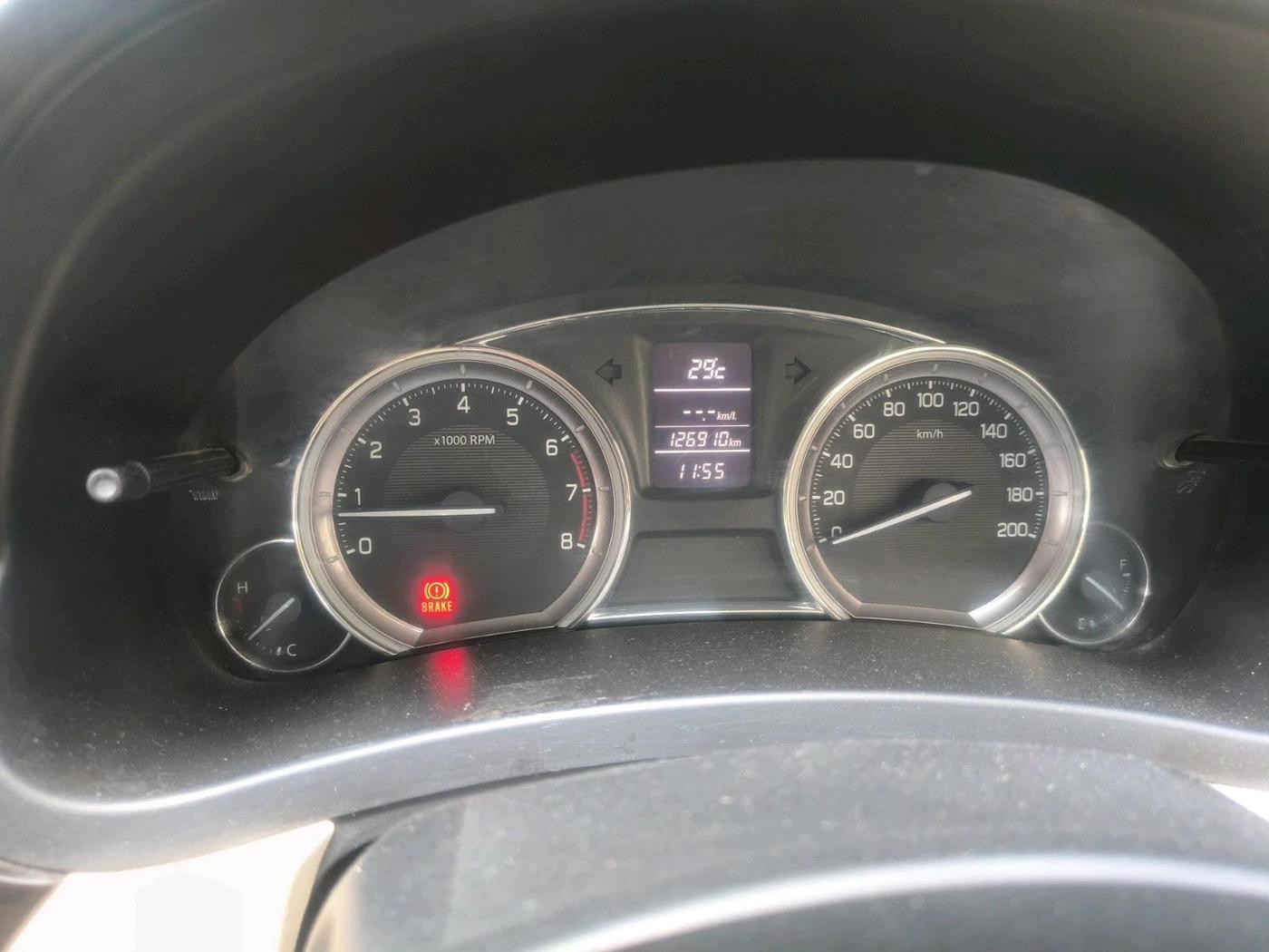 2014 Maruti Ciaz ZXI, Petrol, Manual, 1,26,910 km, interior