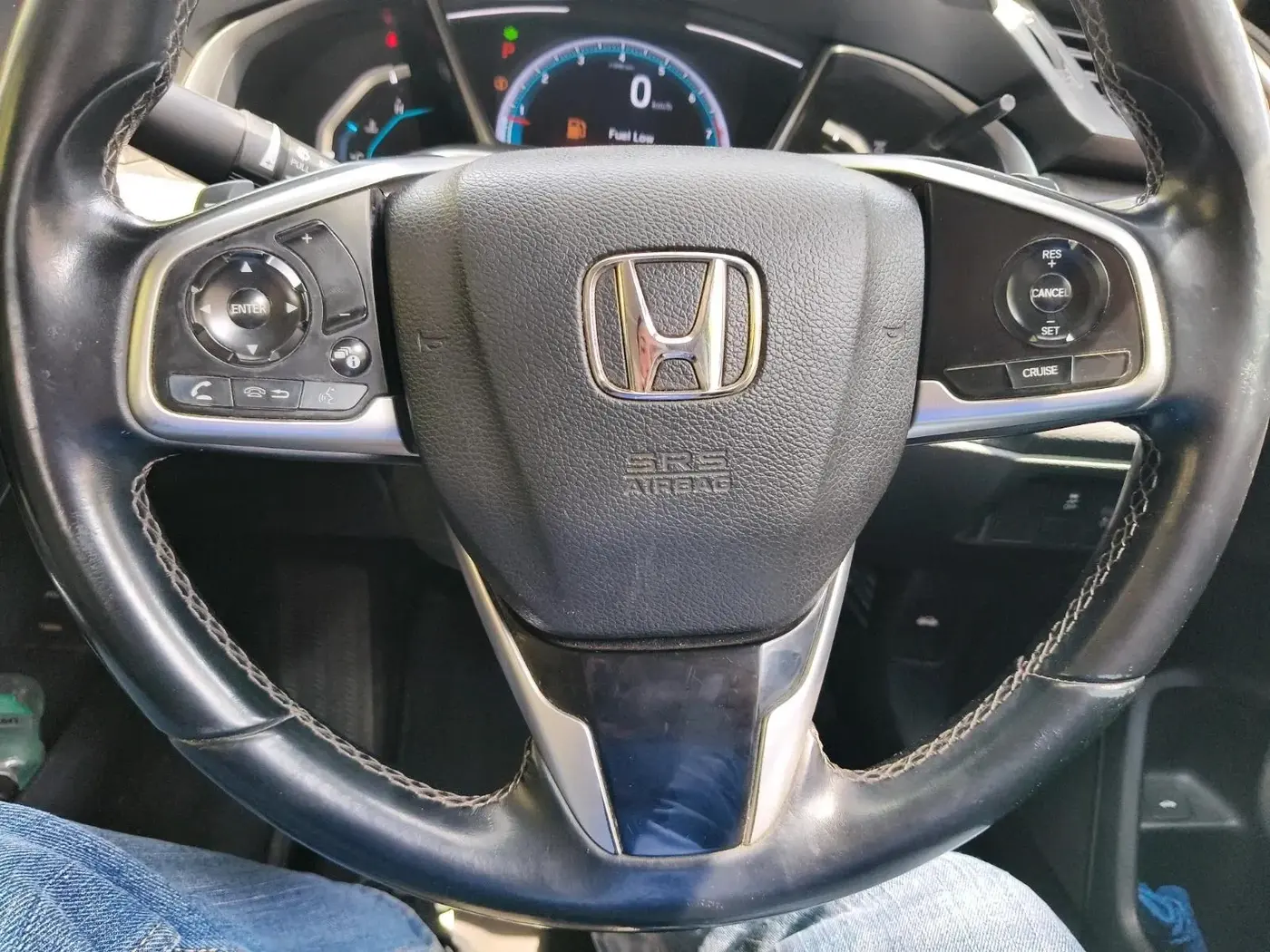 2019 Honda Civic 1.8L I-VTEC ZX CVT, Petrol, Automatic, 1,10,931 km, interior