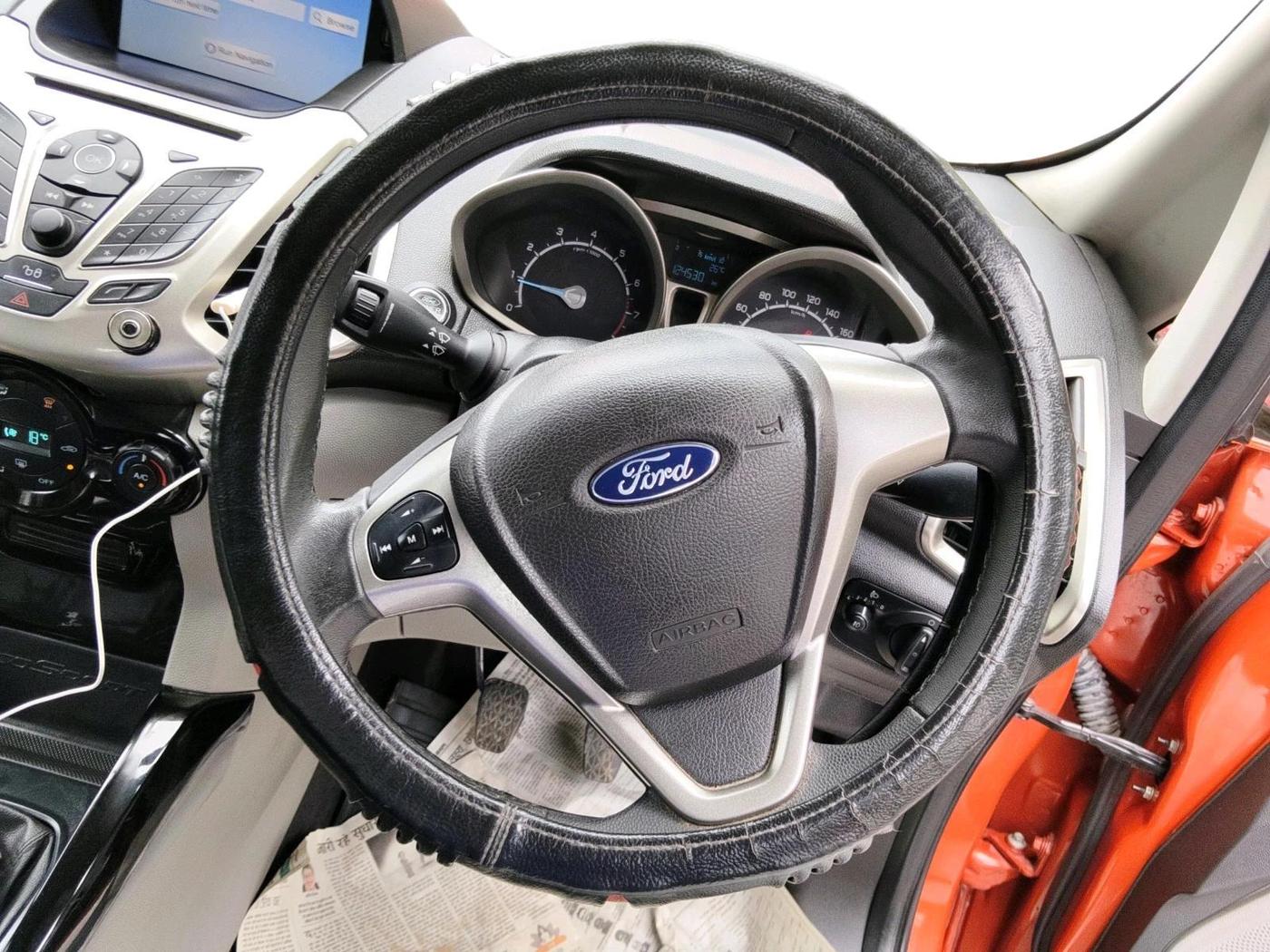 2017 Ford Ecosport TITANIUM 1.5L PETROL, Petrol, Manual, 1,24,551 km, interior