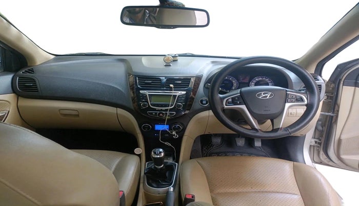 2011 Hyundai Verna FLUIDIC 1.6 VTVT SX OPT, Petrol, Manual, 77,130 km, interior