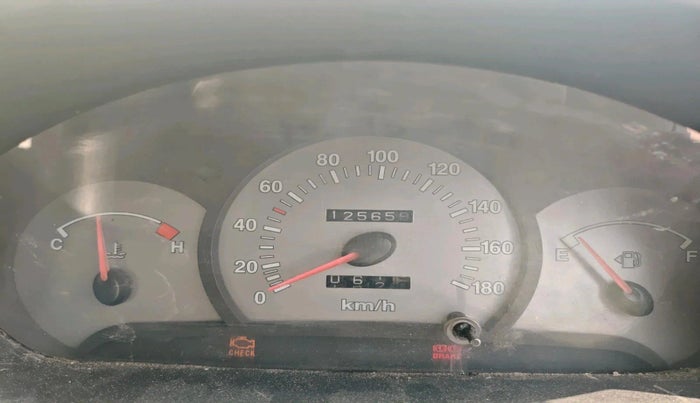 2011 Hyundai Santro Xing GLS PLUS AUDIO, CNG, Manual, 1,25,655 km, interior
