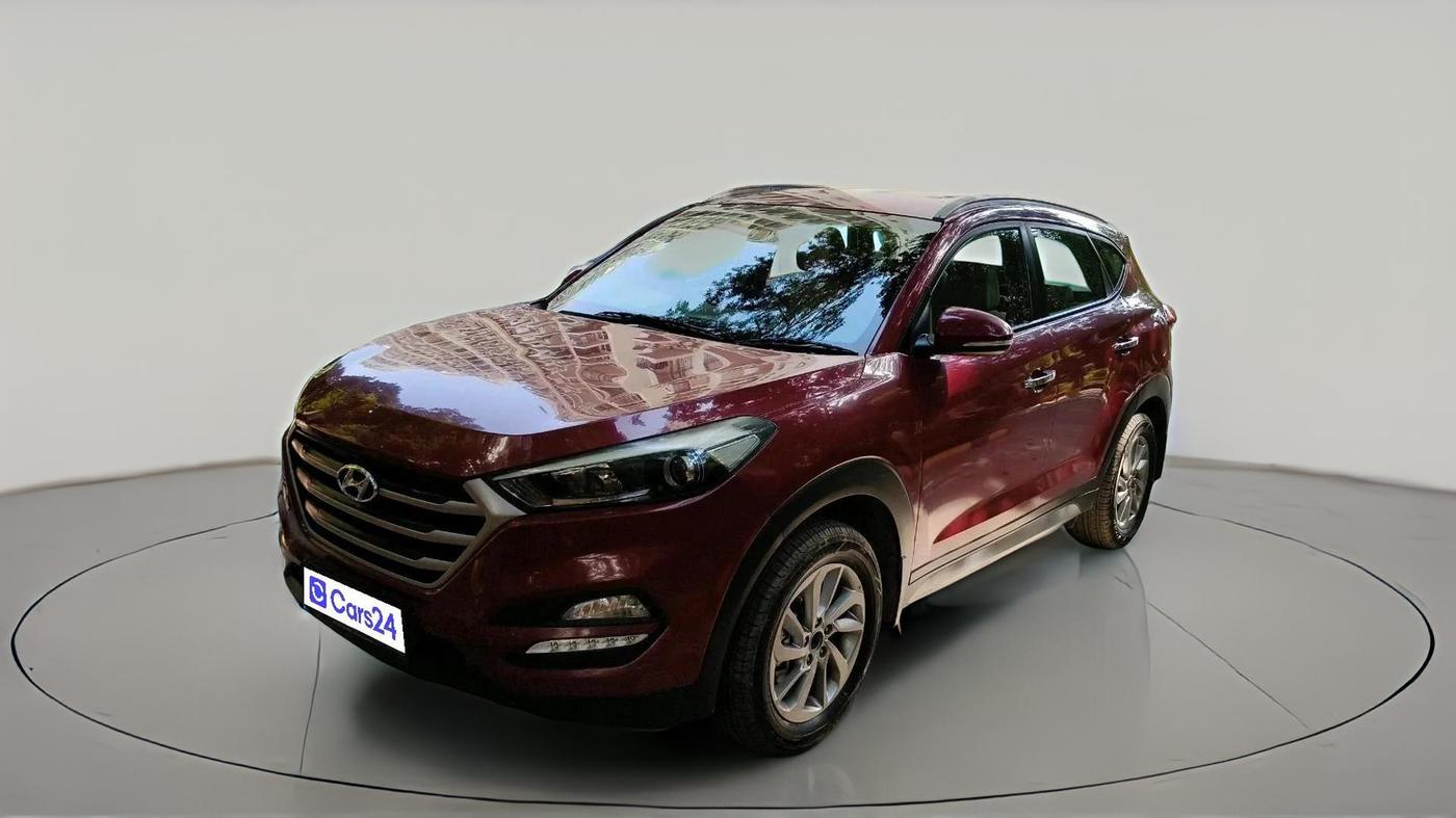 2017 Hyundai Tucson 2WD MT PETROL, CNG, Manual, 46,246 km, exterior