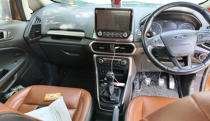 2019 Ford Ecosport TITANIUM 1.5L DIESEL, Diesel, Manual, 1,11,503 km, interior