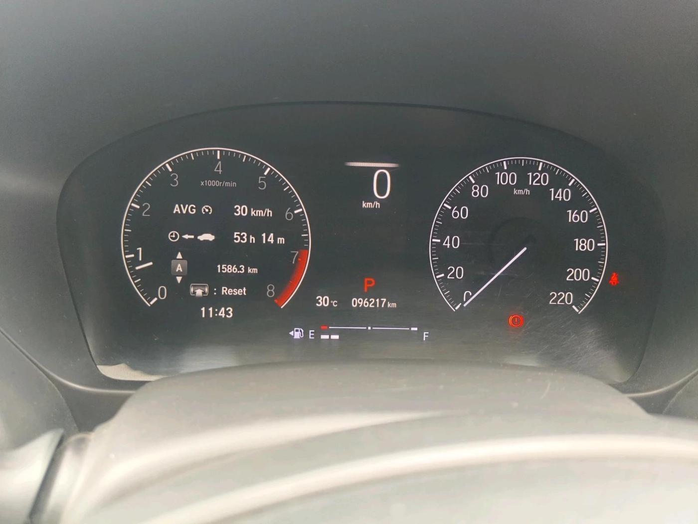 2022 Honda City 1.5L I-VTEC ZX CVT, Petrol, Automatic, 96,217 km, interior