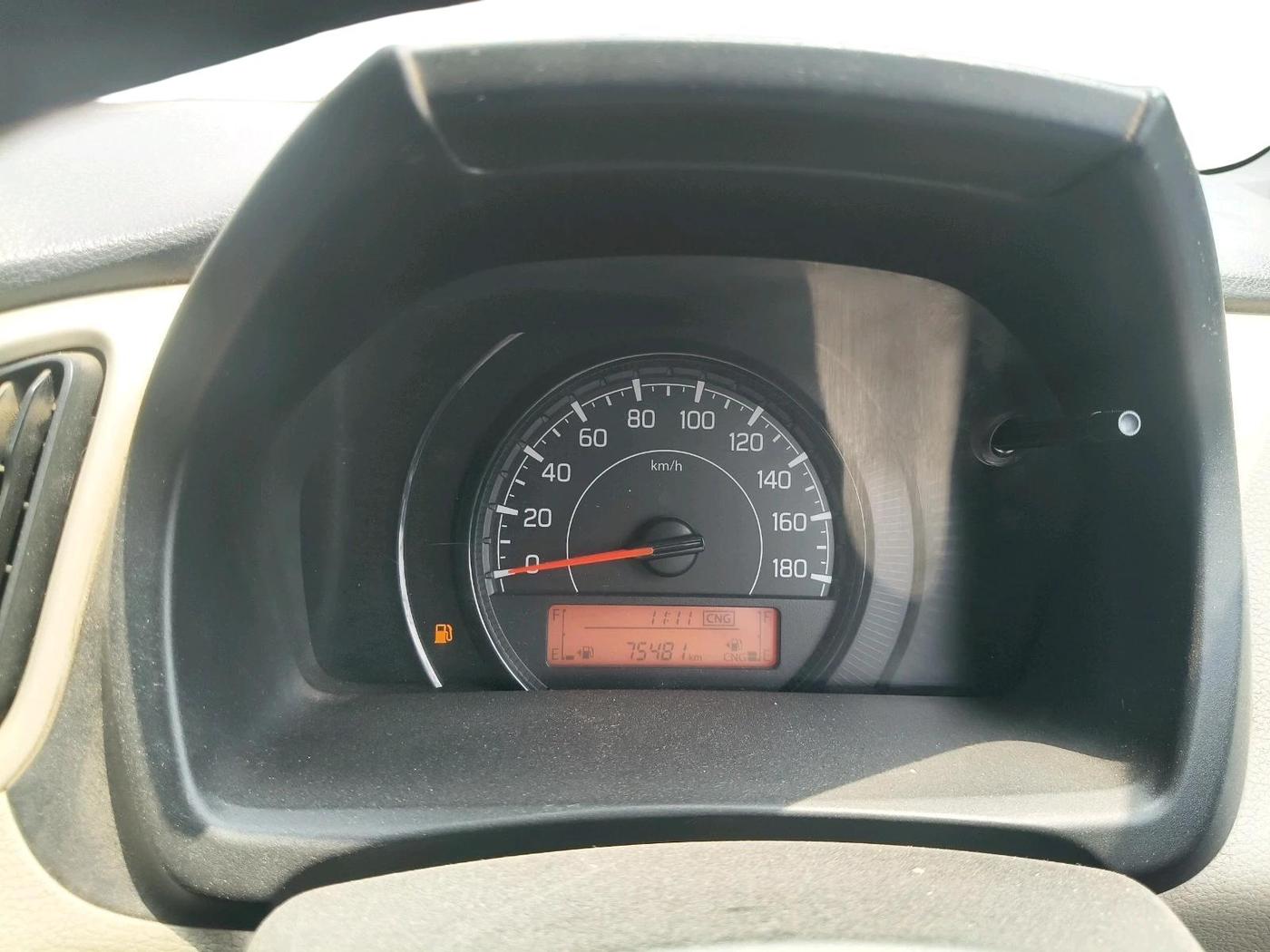 2020 Maruti New Wagon-R LXI CNG (O) 1.0, CNG, Manual, 75,481 km, interior