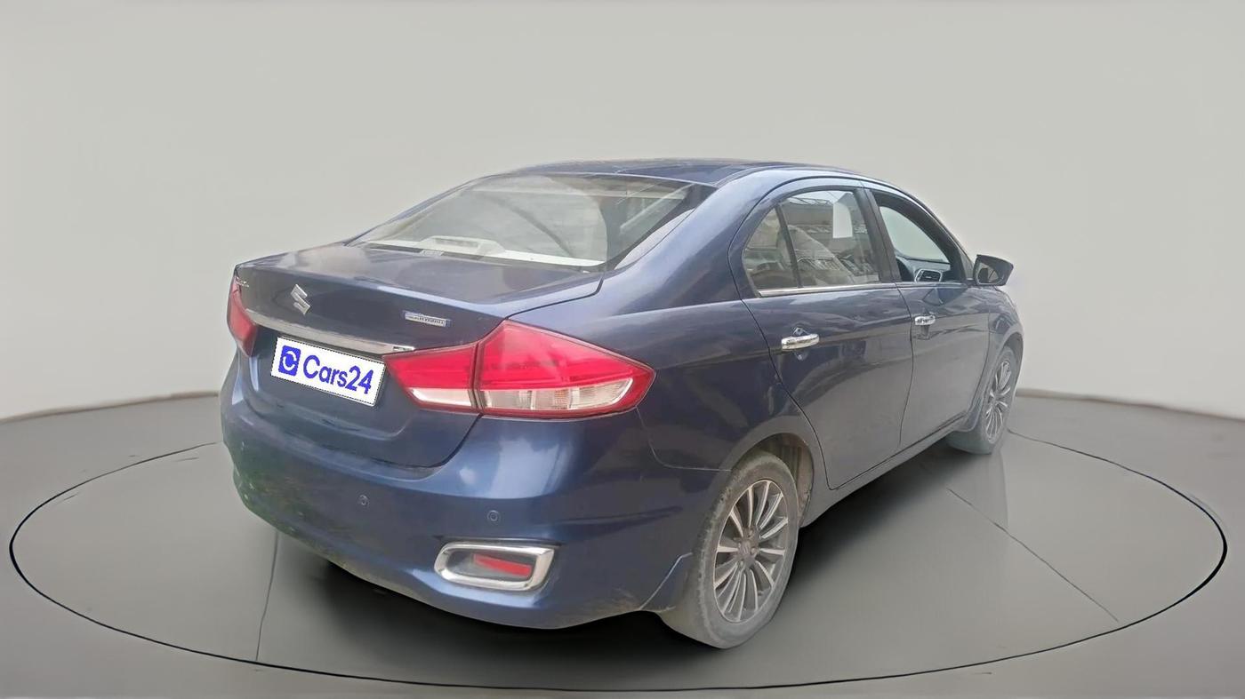 2019 Maruti Ciaz ALPHA  AT 1.5 SHVS PETROL, Petrol, Automatic, 1,23,809 km, exterior