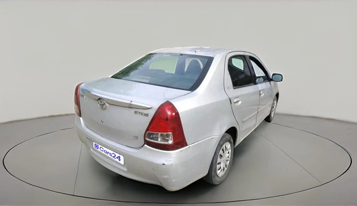 2011 Toyota Etios G, CNG, Manual, 1,30,986 km, exterior