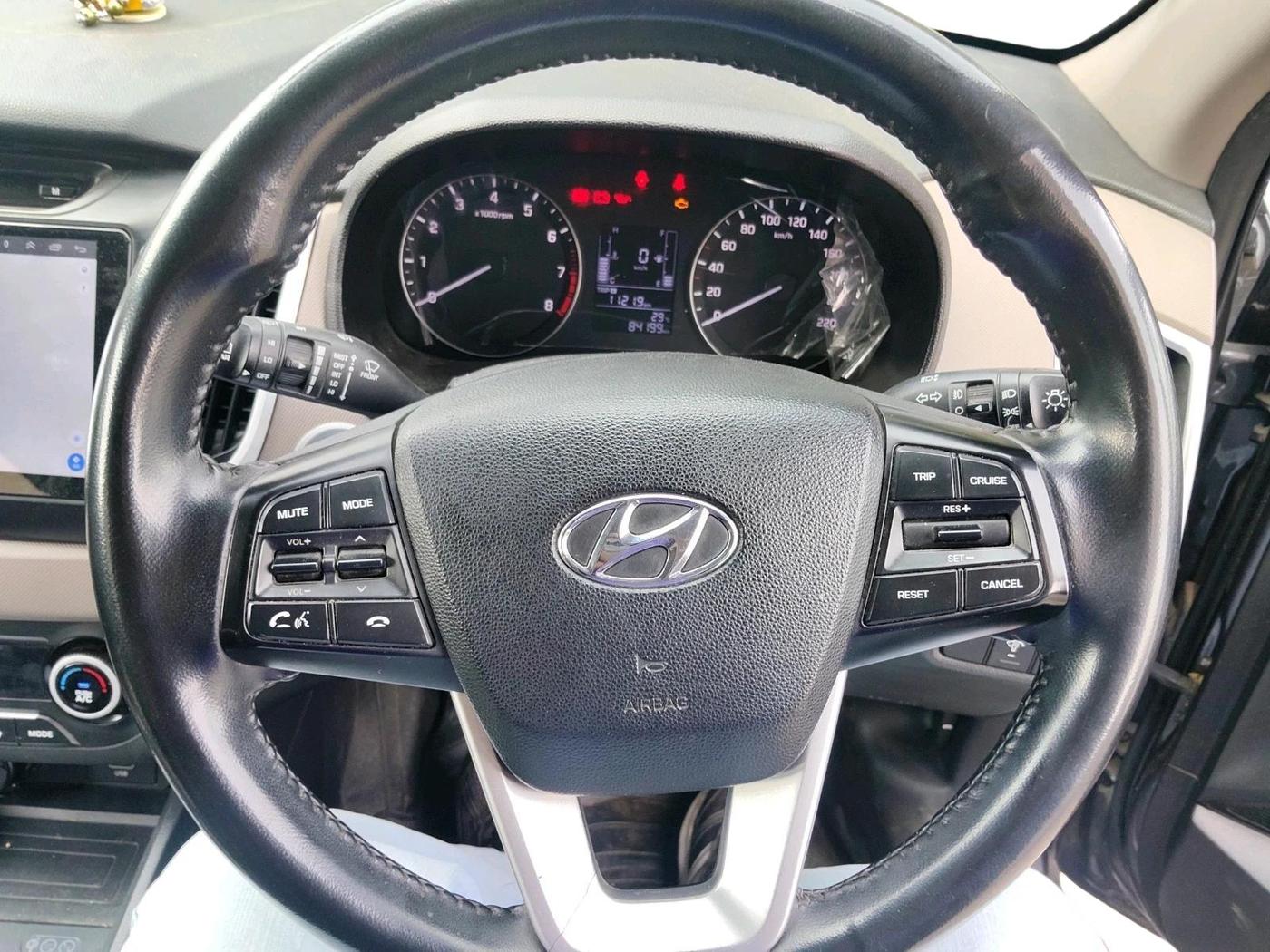 2019 Hyundai Creta SX 1.6 PETROL, Petrol, Manual, 84,271 km, interior