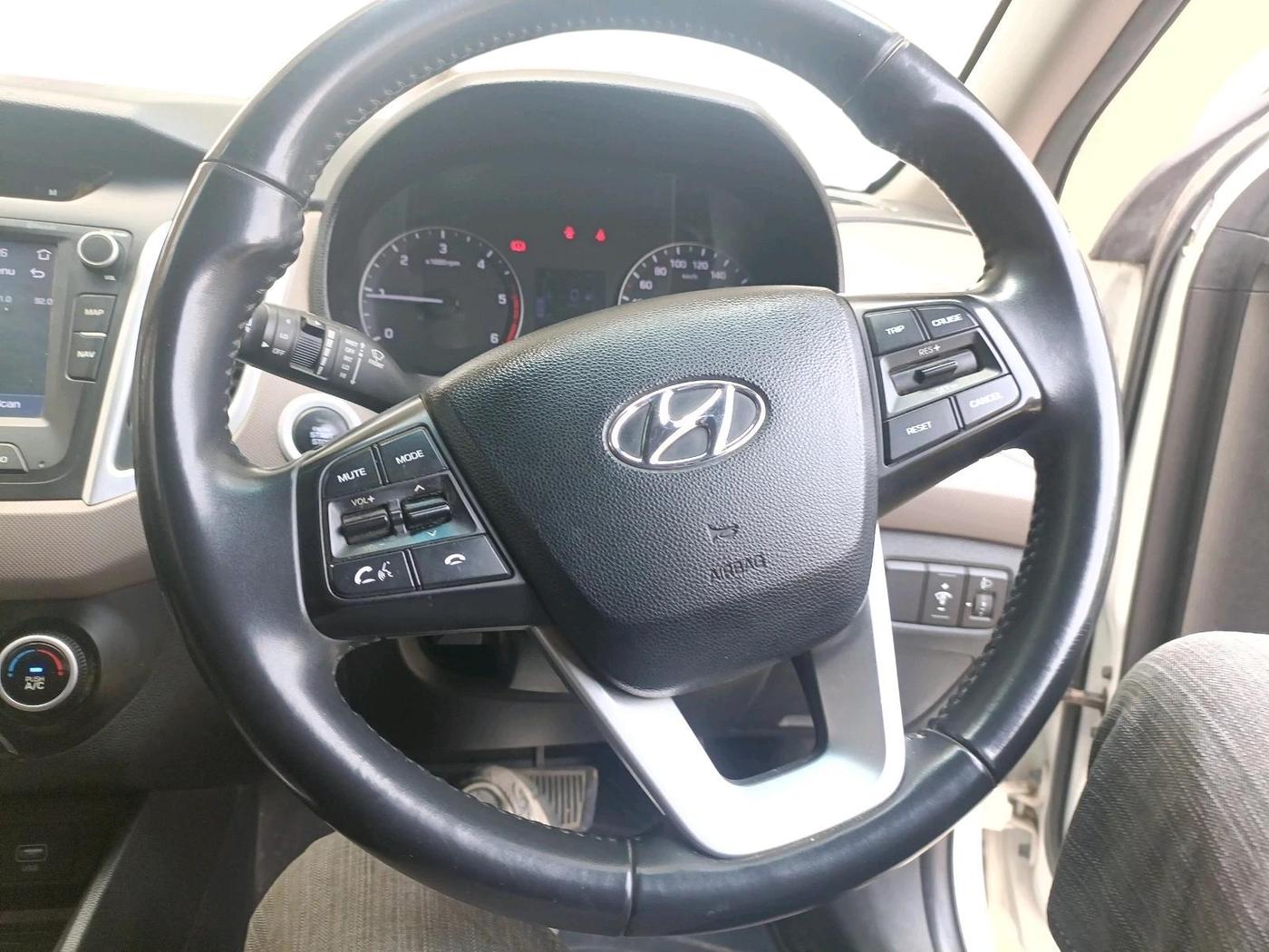 2019 Hyundai Creta SX AT 1.6 DIESEL, Diesel, Automatic, 44,805 km, interior