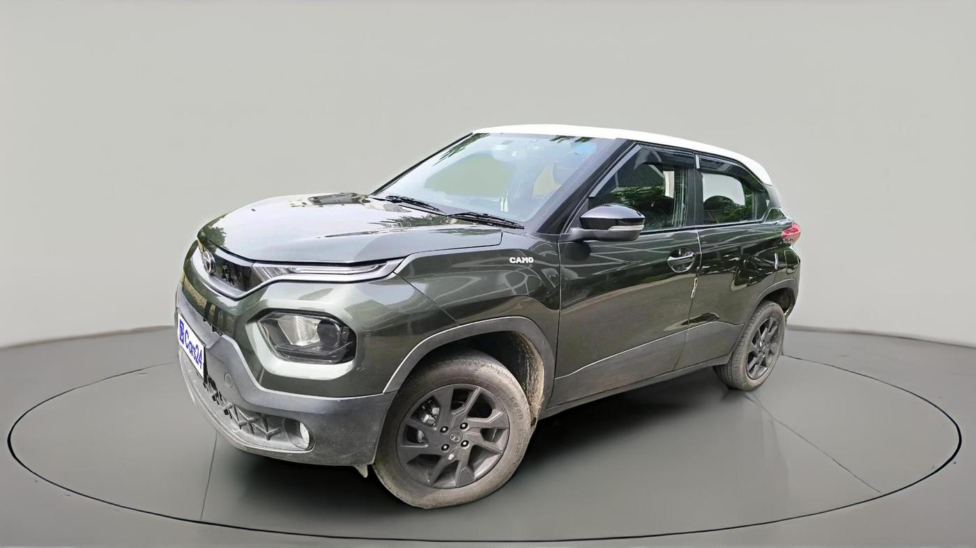 2023 Tata PUNCH  ACCOMPLISHED AMT CAMO EDITION, Petrol, Automatic, 35,219 km, exterior