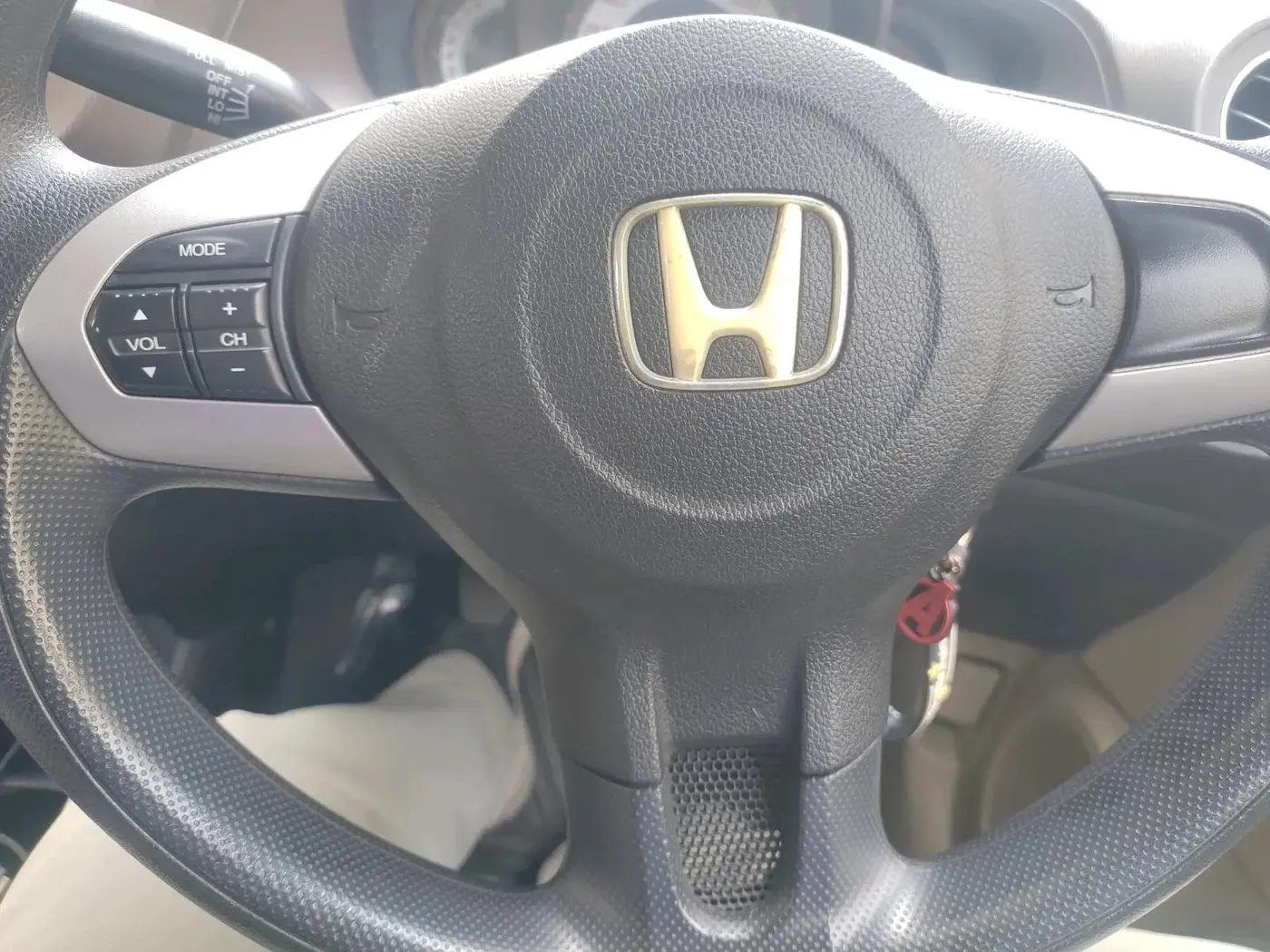 2013 Honda Brio S MT, Petrol, Manual, 51,653 km, interior