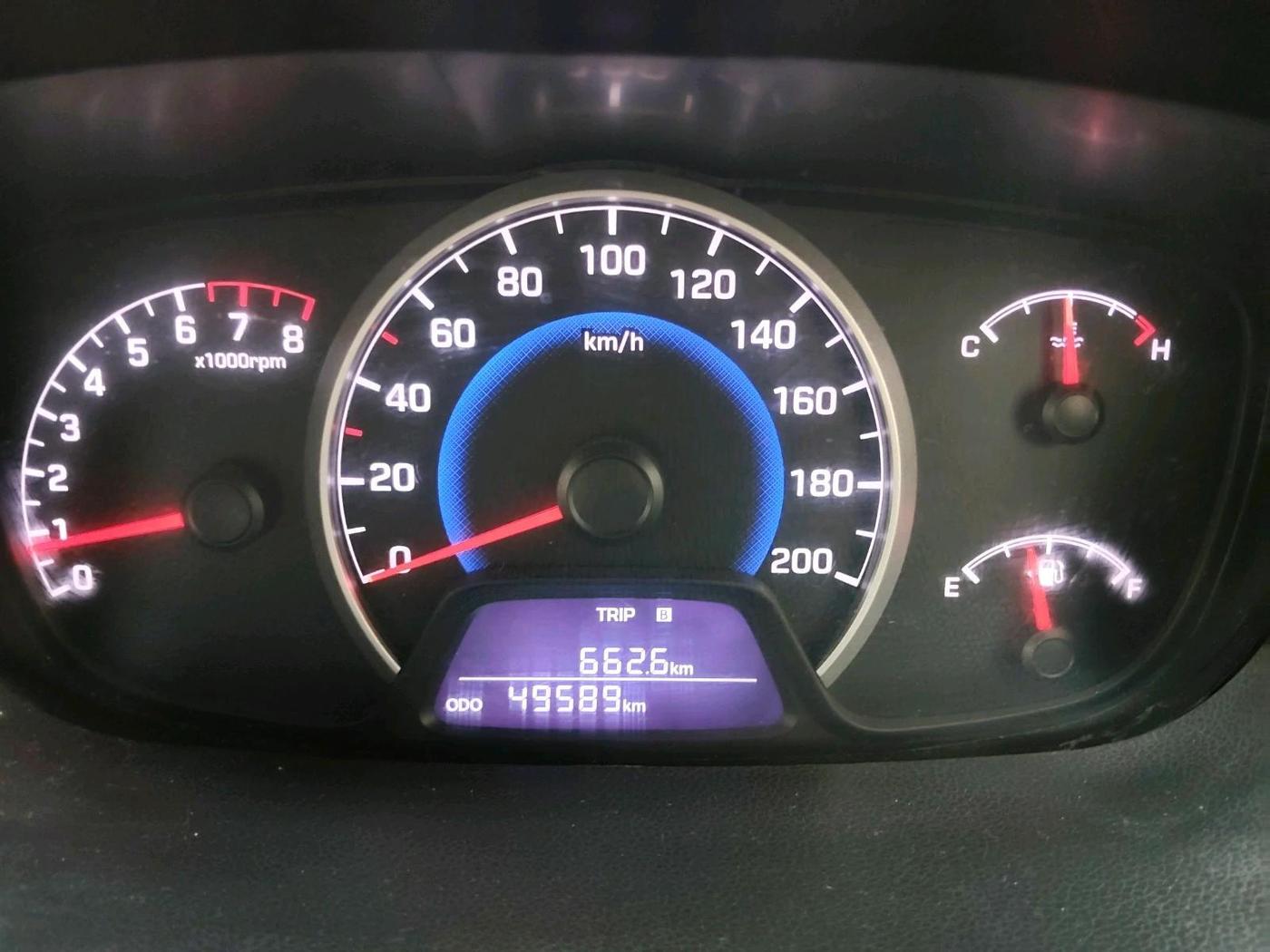 2016 Hyundai Grand i10 ASTA 1.2 KAPPA VTVT, Petrol, Manual, 49,589 km, interior