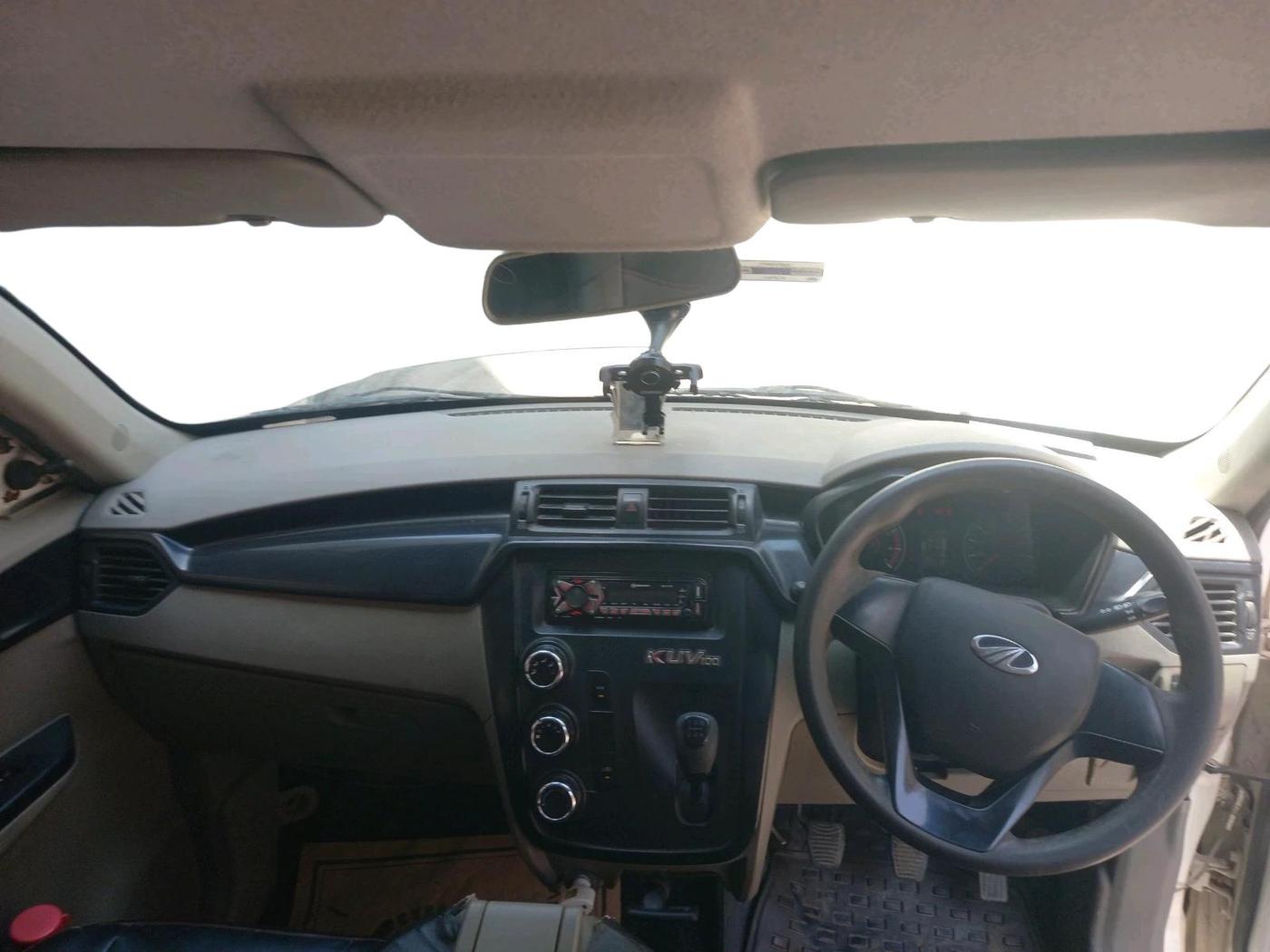 2017 Mahindra Kuv100 K4 D 6 STR, Diesel, Manual, 1,27,315 km, interior