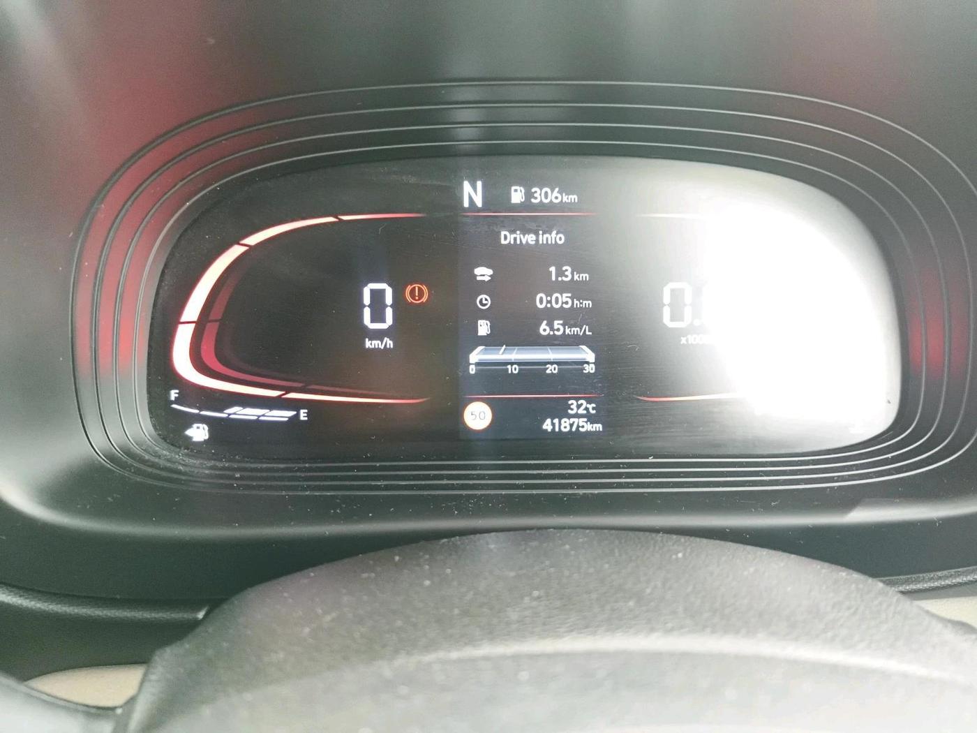 2022 Hyundai VENUE SX 1.0 (O) TURBO IMT, Petrol, Manual, 41,875 km, interior