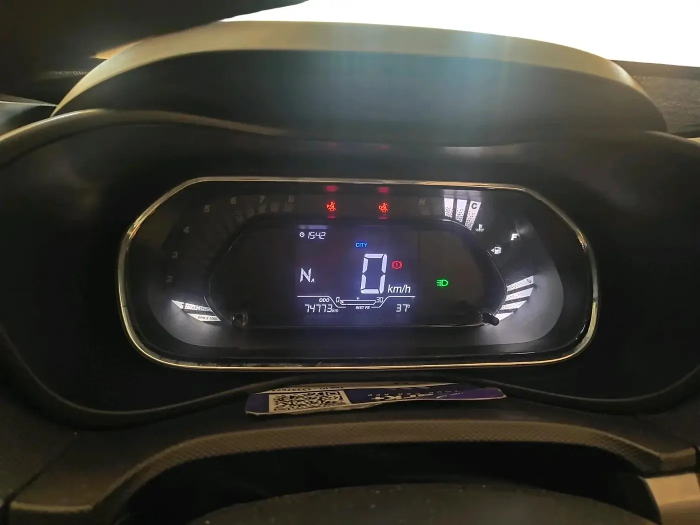 2022 Tata NEXON XMA PLUS SUNROOF PETROL, Petrol, Automatic, 74,773 km, interior