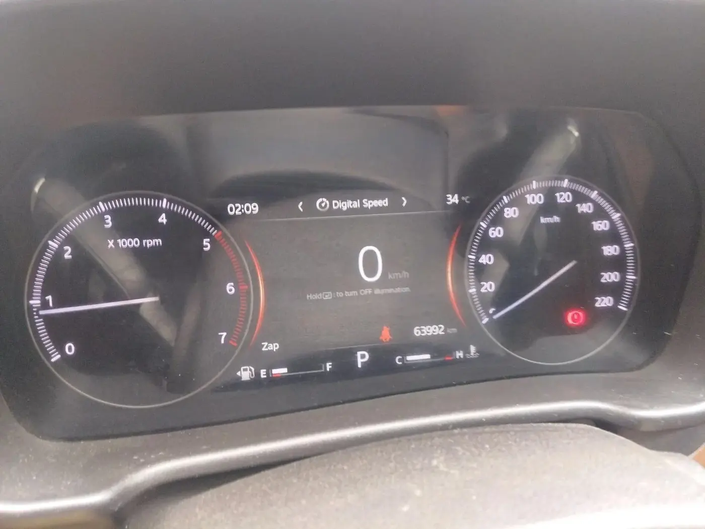 2023 Mahindra SCORPIO-N Z6 DIESEL AT 2WD 7 STR, Diesel, Automatic, 63,992 km, interior