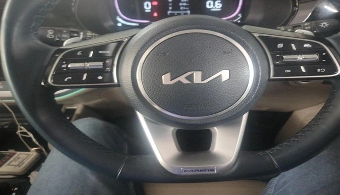 2022 KIA CARENS LUXURY PLUS 1.4 PETROL DCT 7 STR, Petrol, Automatic, 40,797 km, interior