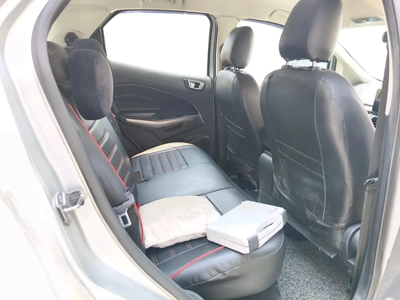2018 Ford Ecosport TREND + 1.5L PETROL AT, CNG, Automatic, 90,866 km, interior