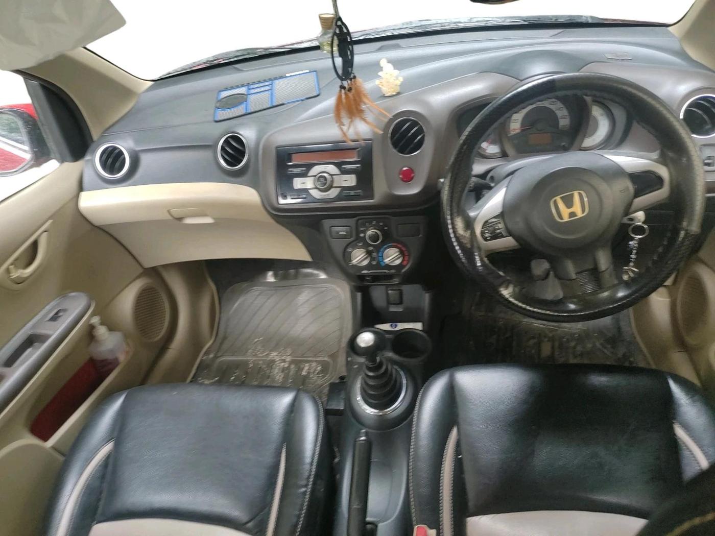 2012 Honda Brio S MT, Petrol, Manual, 87,621 km, interior